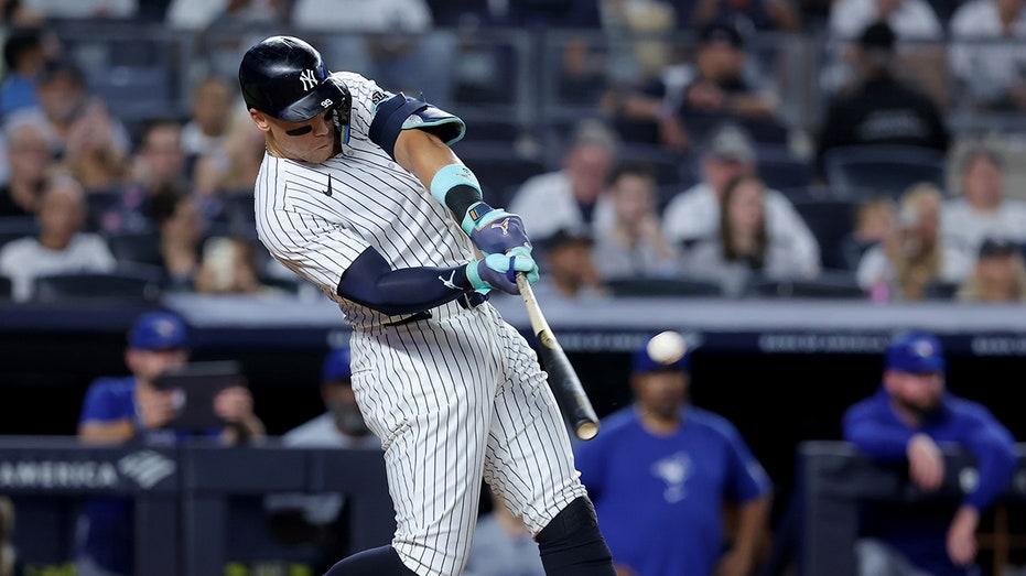 Aaron Judge Hits 41st Home Run in Yankees' Win