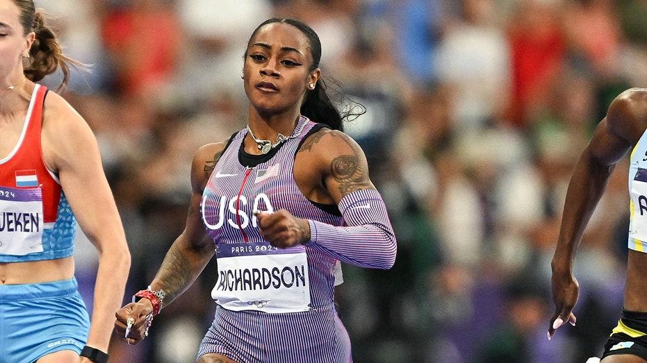 Sha'Carri Richardson Takes Silver in 100-Meter