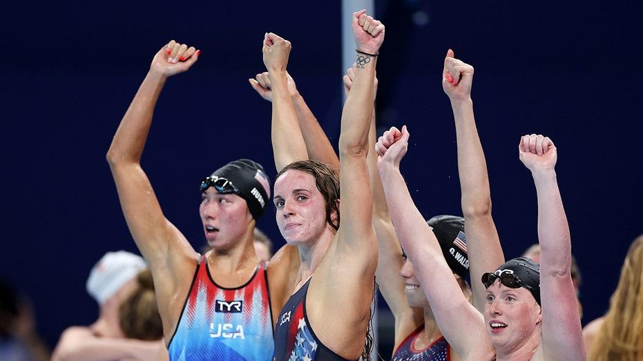 US world record in swimming