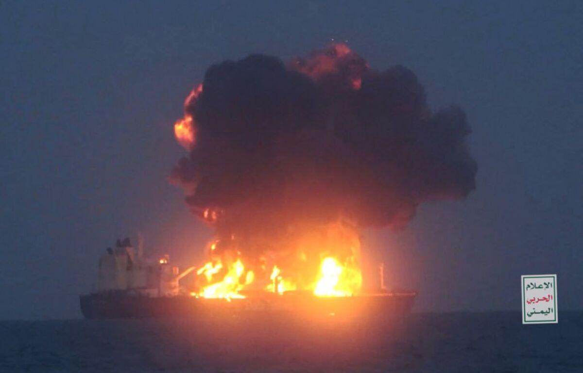 Houthi Rebels Attack Greek Oil Tanker Sounion