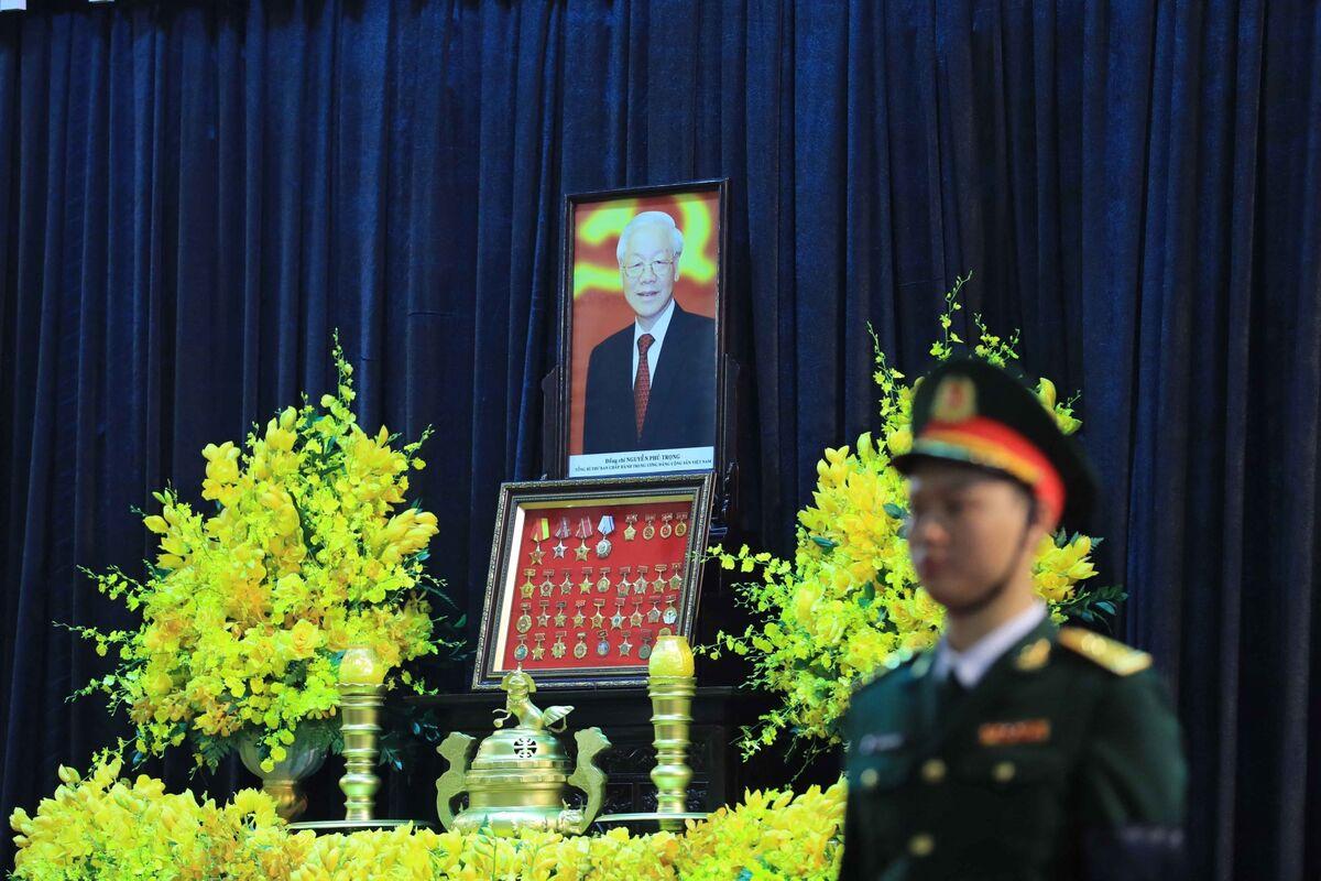 Vietnam Holds State Funeral for Nguyen Phu Trong