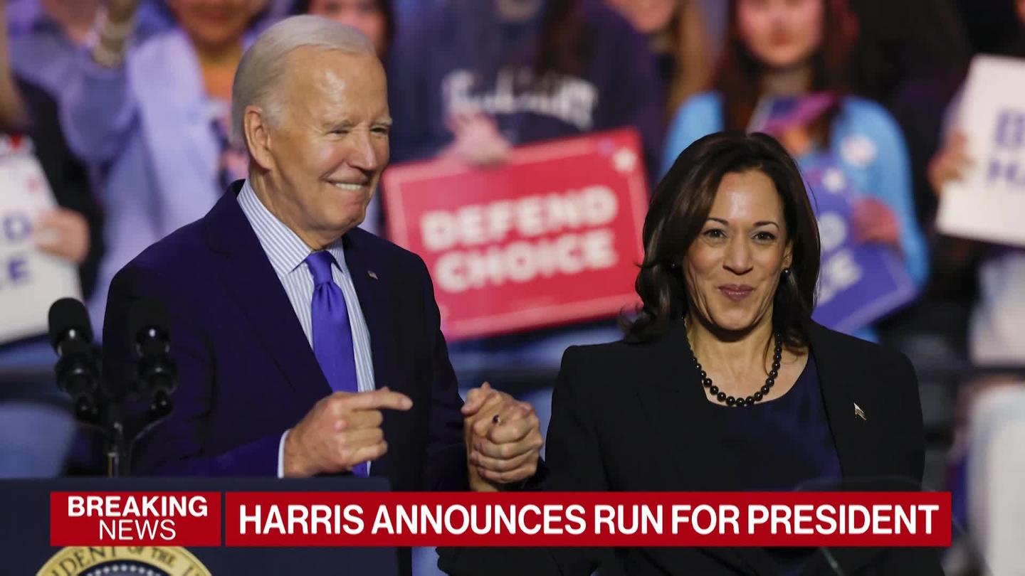 Kamala Harris Seeks Democratic Nomination After Biden Withdrawal