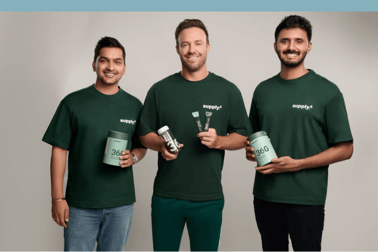 AB De Villiers Partners with Supply6 as Brand Ambassador and Investor