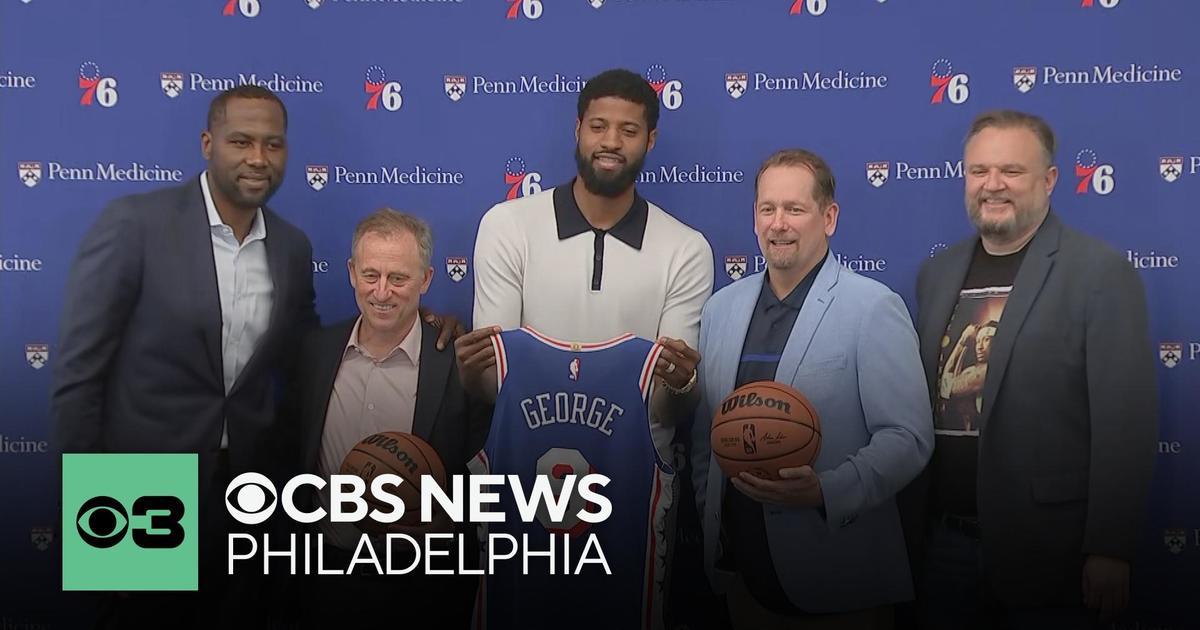 76ers Introduce Paul George in Press Conference