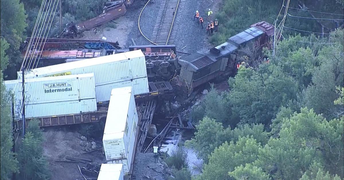 Two Freight Trains Collide in Boulder