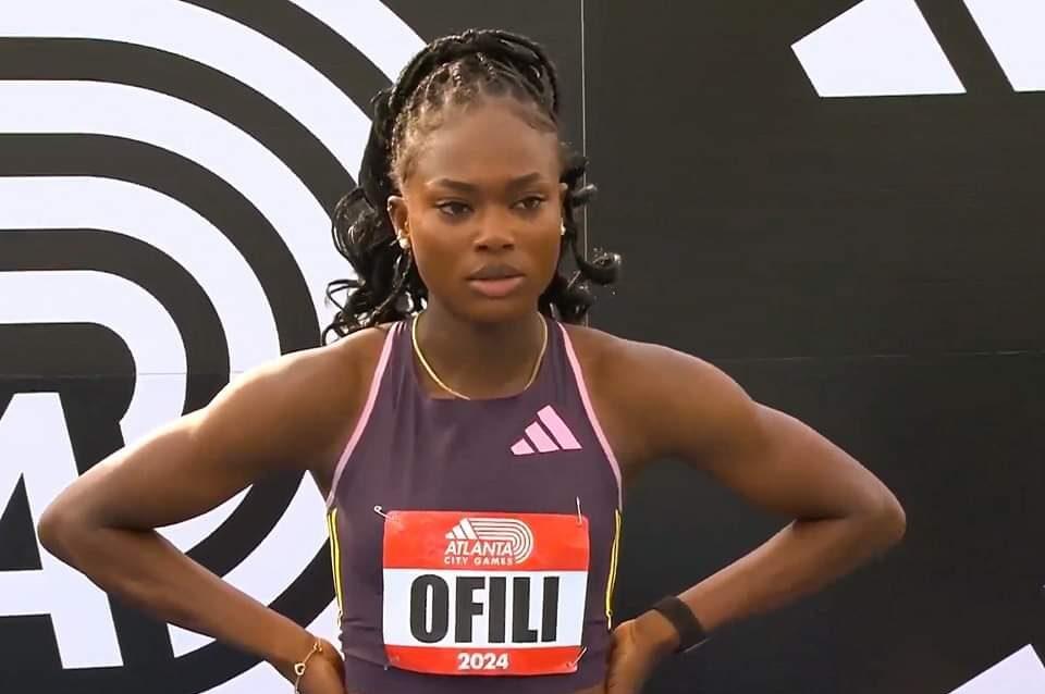 Favour Ofili in Paris Olympics