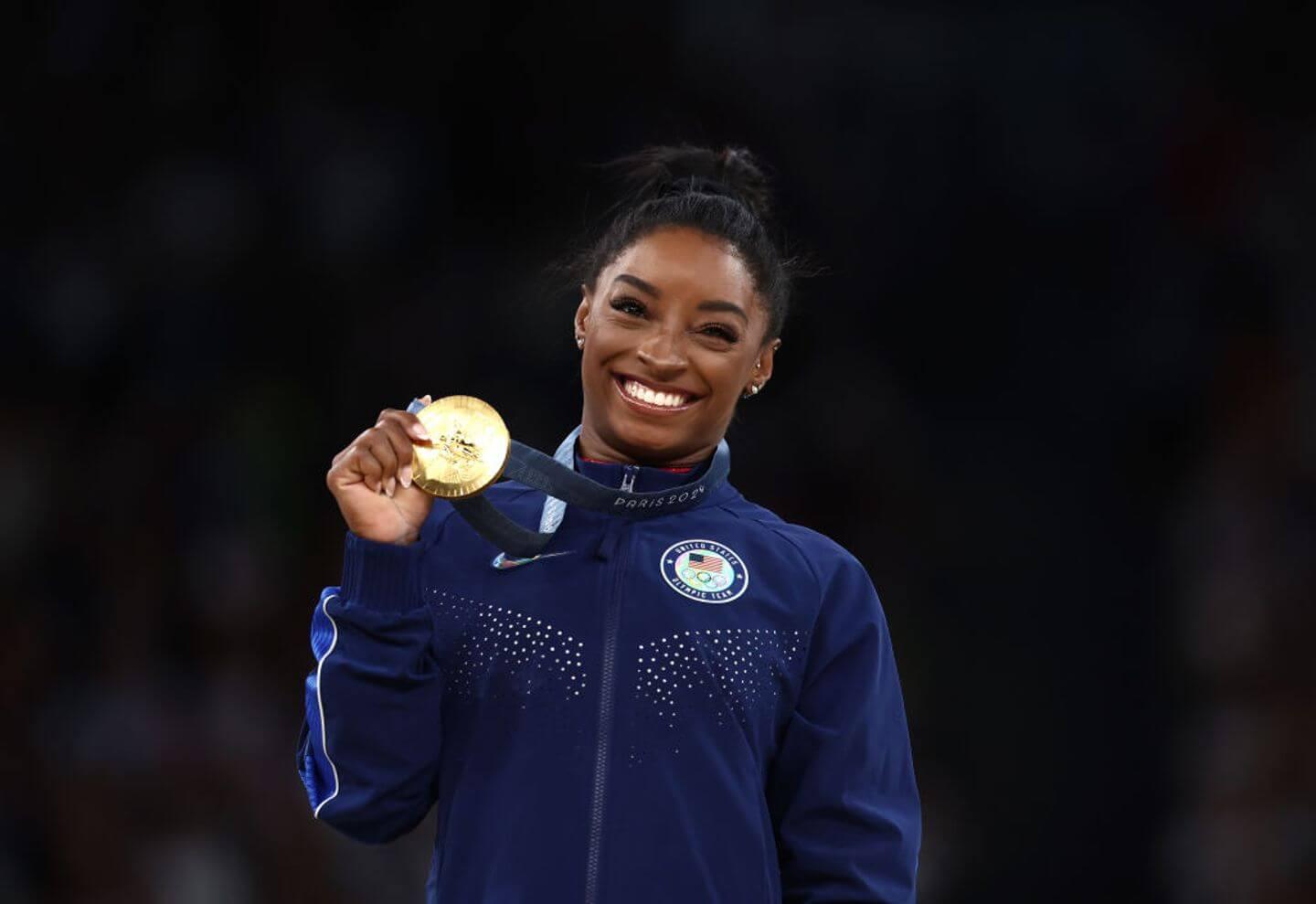 Simone Biles and MyKayla Skinner