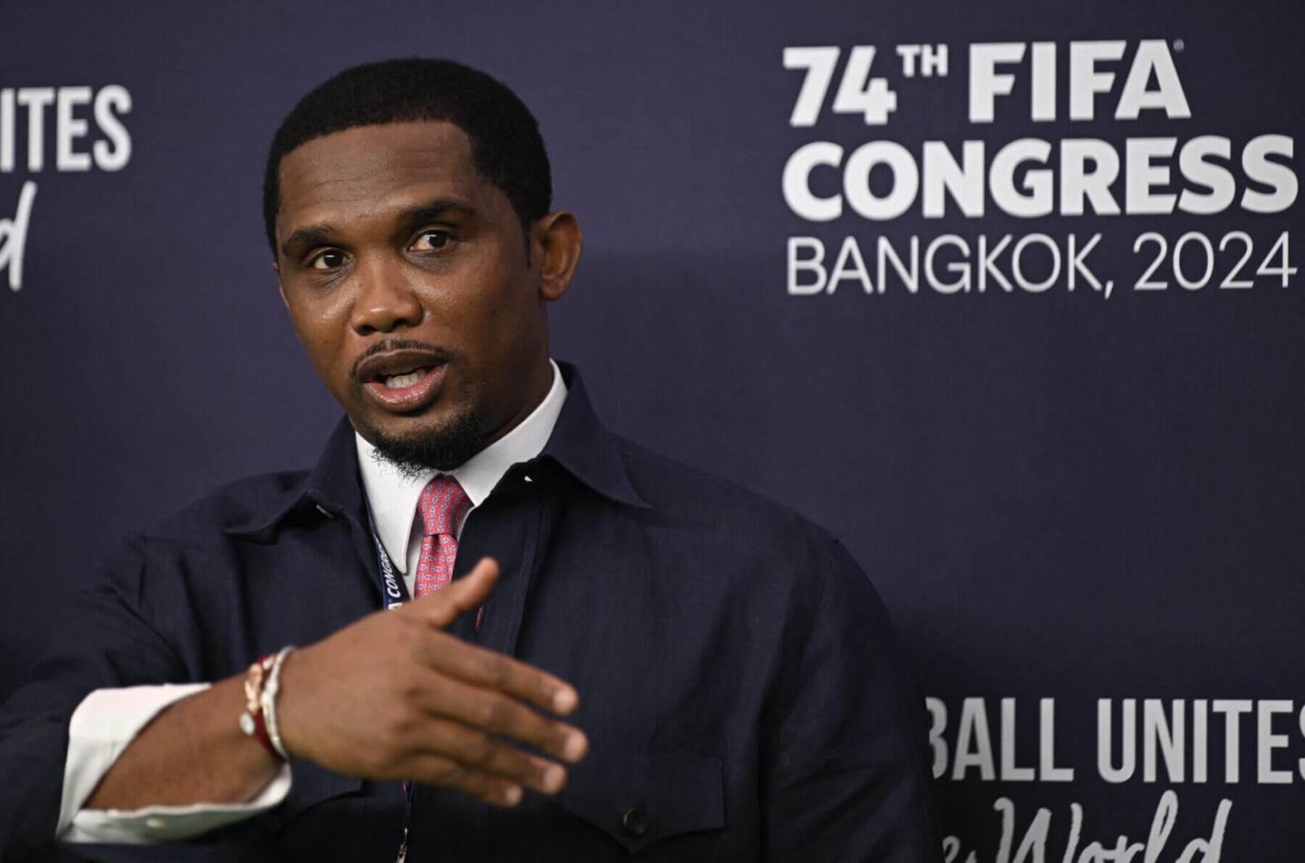 Samuel Eto'o Fined for Betting Company Ambassador Role