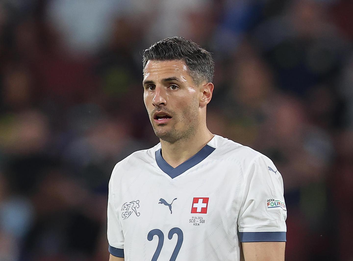 Switzerland's Fabian Schar Breaks Nose at Euro 2024