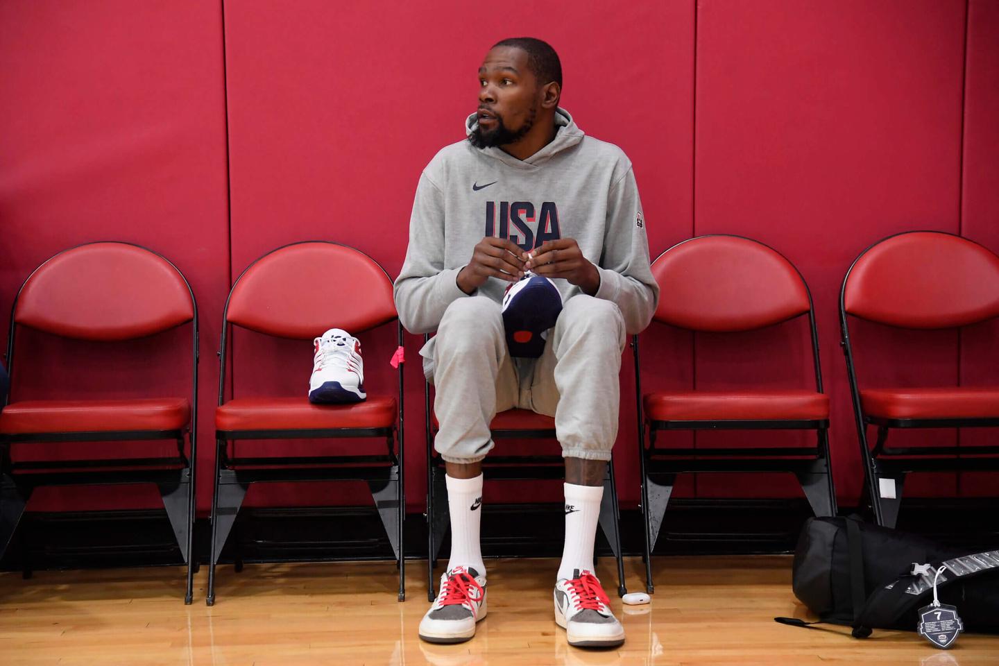 Durant to Miss Exhibition Opener Against Canada