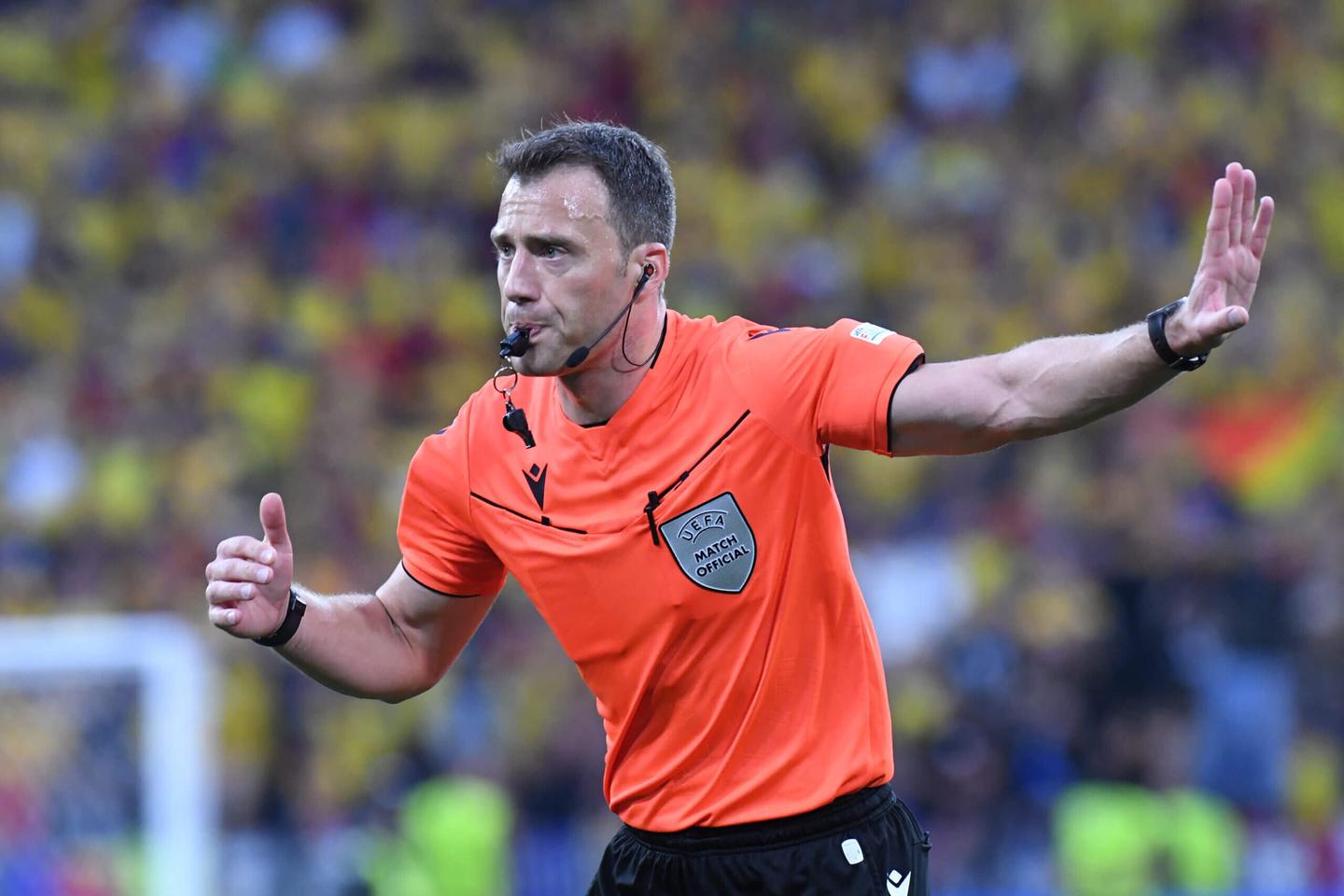 German Ref Zwayer to Officiate England-Netherlands Euro 2024 Semi