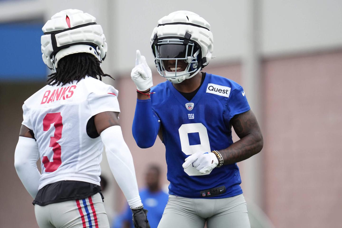 Malik Nabers Impresses at Giants Training Camp