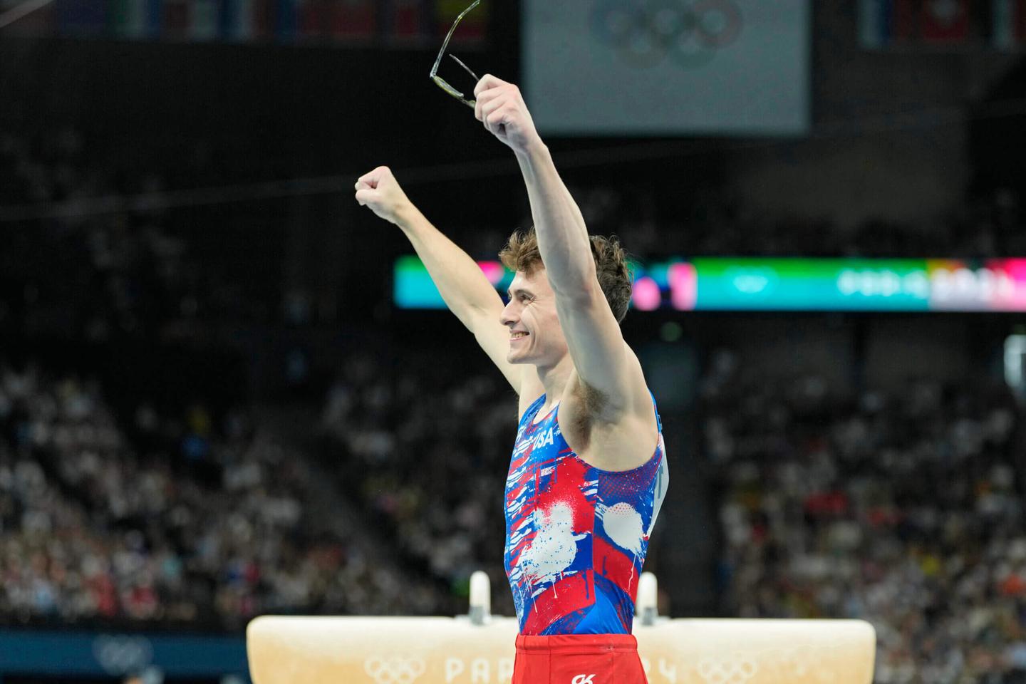 U.S. Men's Gymnastics Team Wins Bronze in Paris