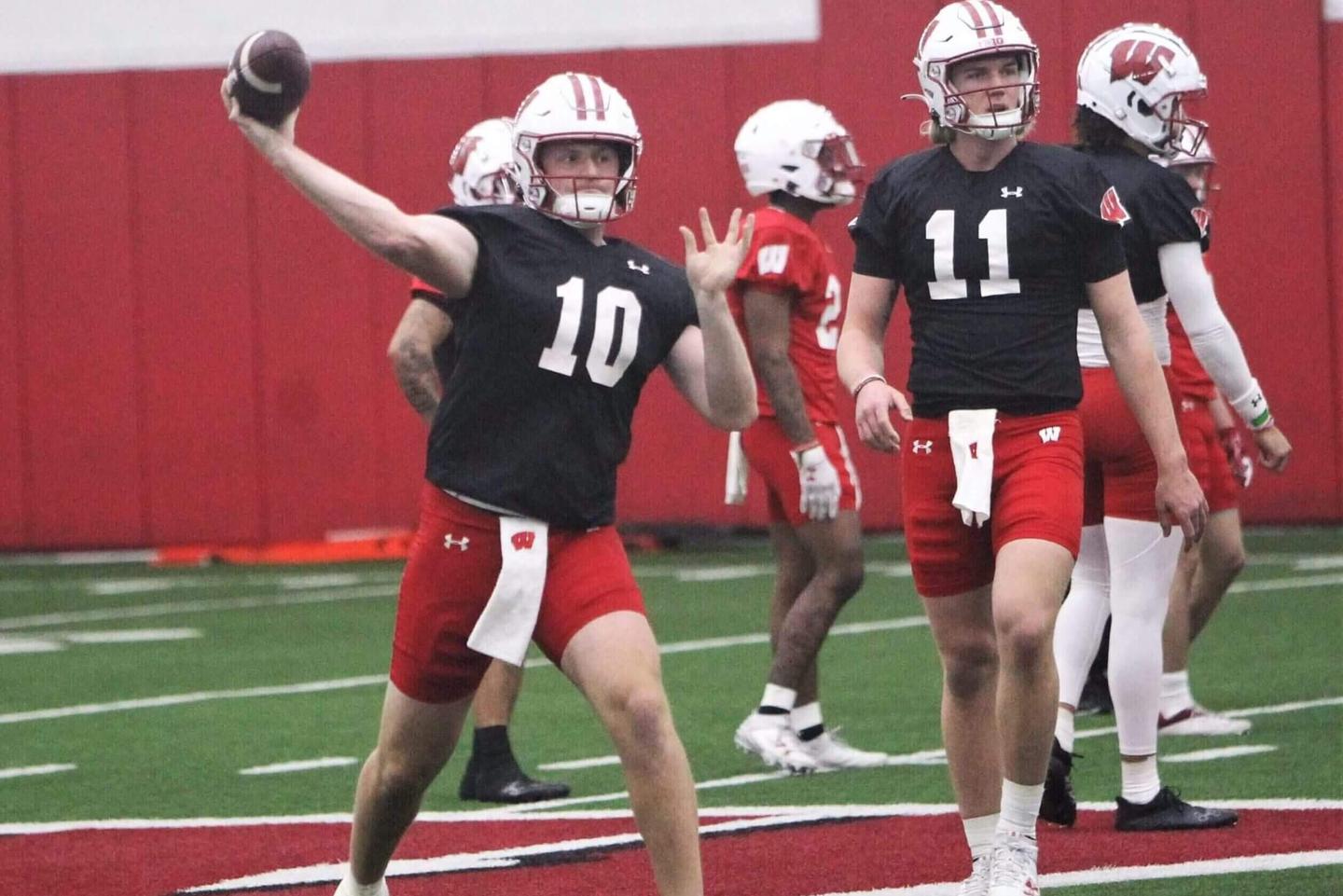 Wisconsin QB Luke Fickell