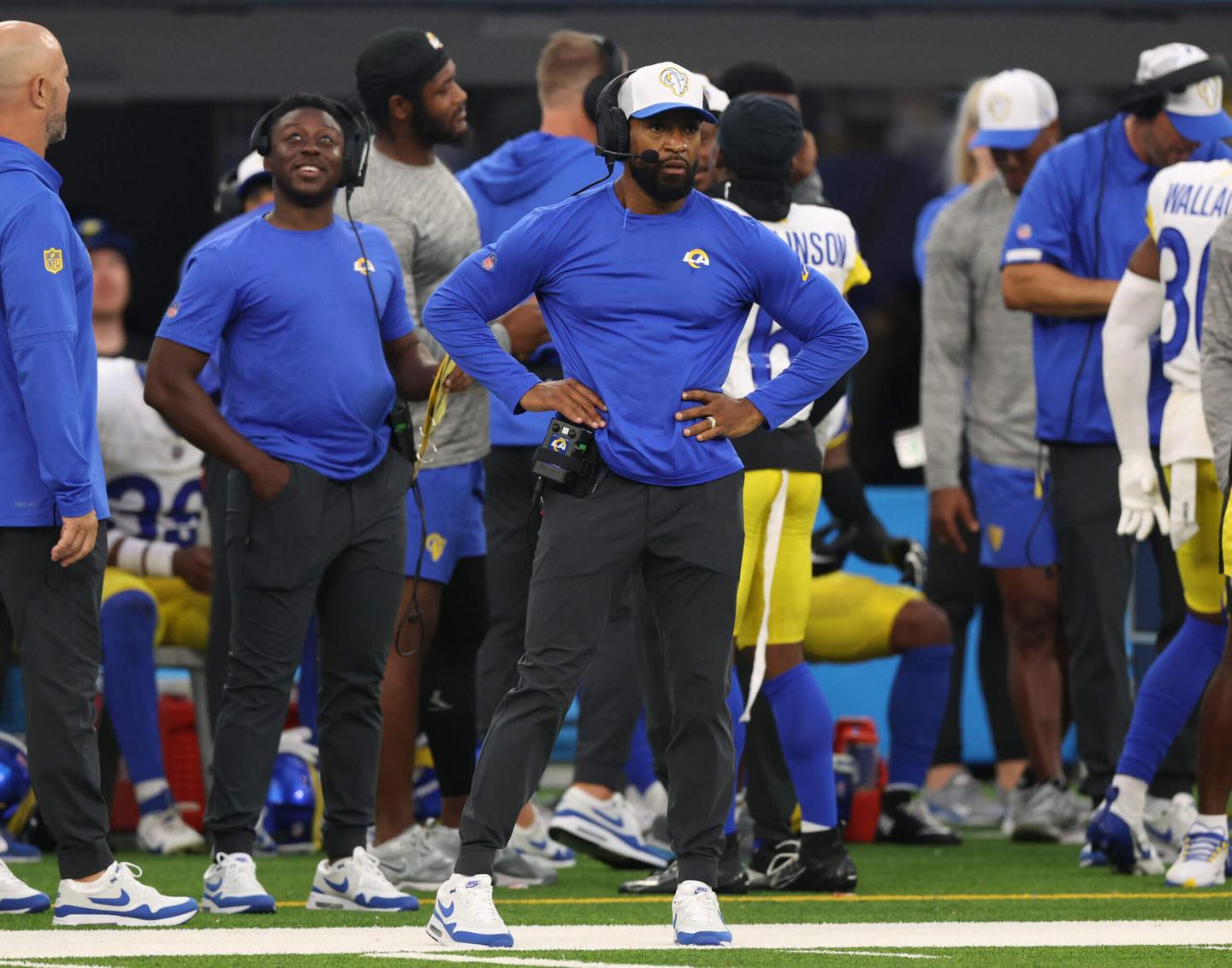 Aubrey Pleasant to Coach Rams Preseason Game