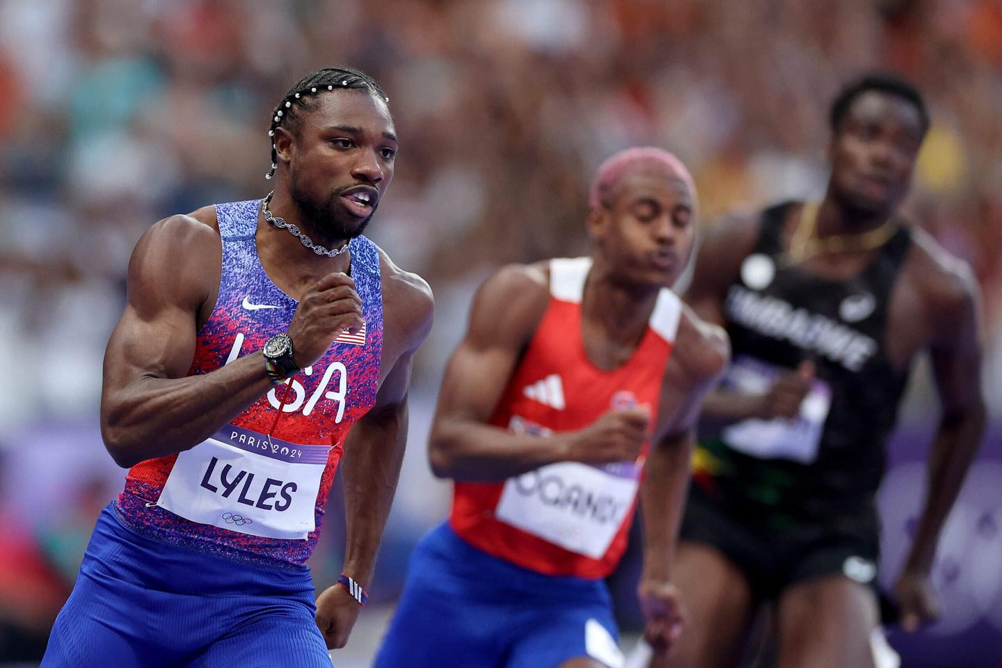 Noah Lyles and Tyreek Hill's Fastest Man Challenge