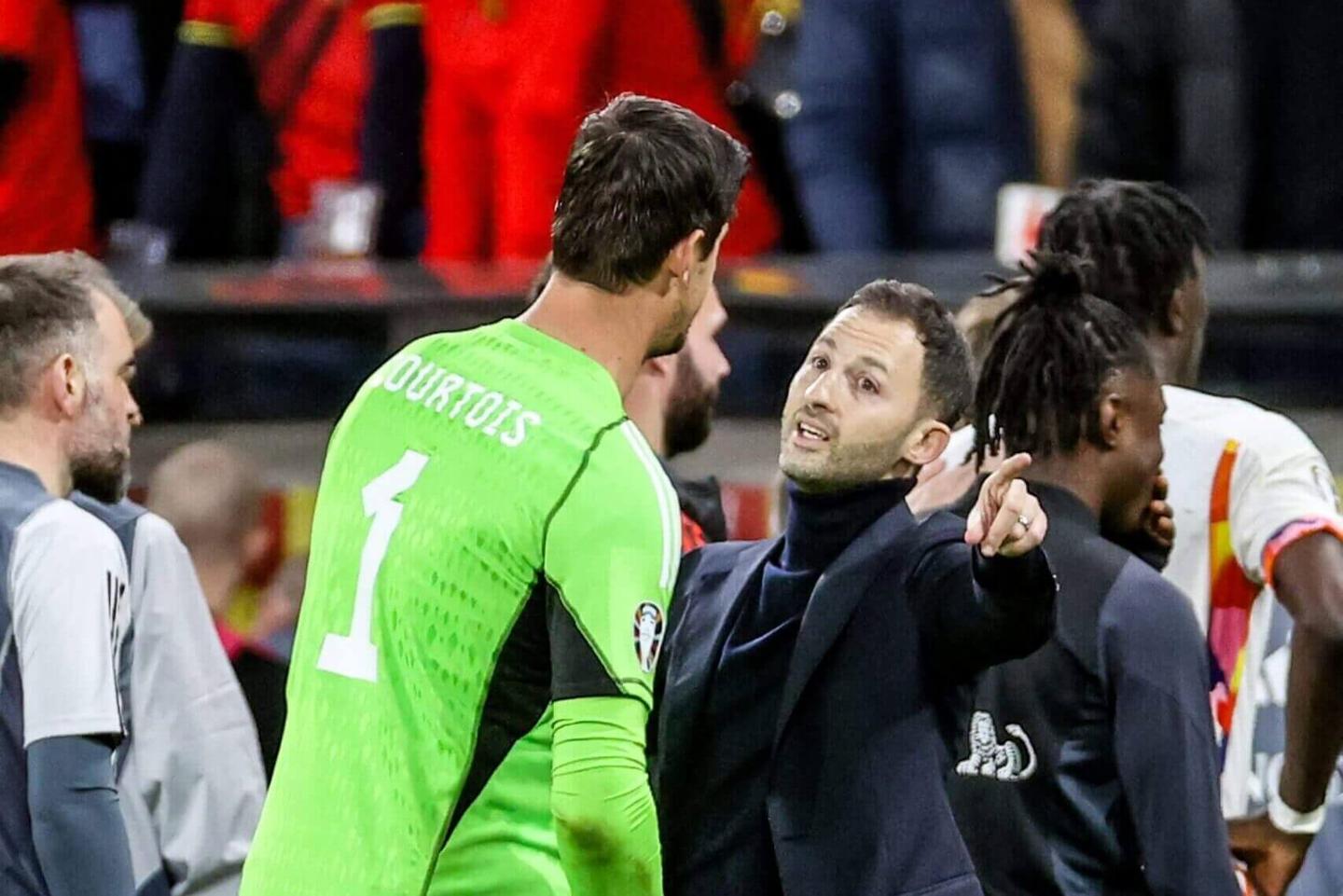 Courtois Exits Belgium Team Amid Coach Dispute