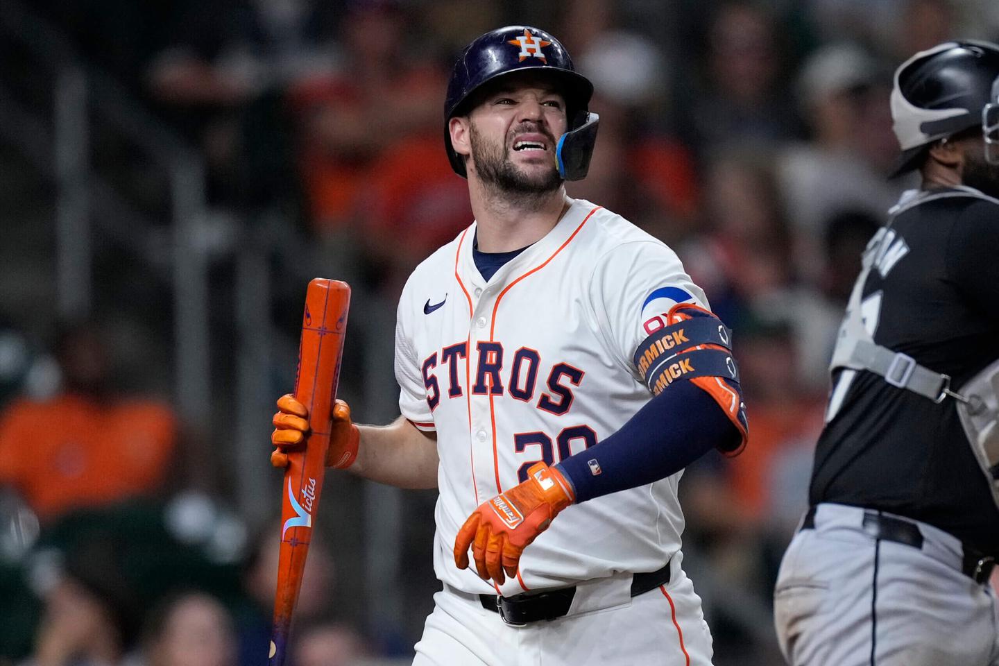 Astros Demote Chas McCormick to Triple-A