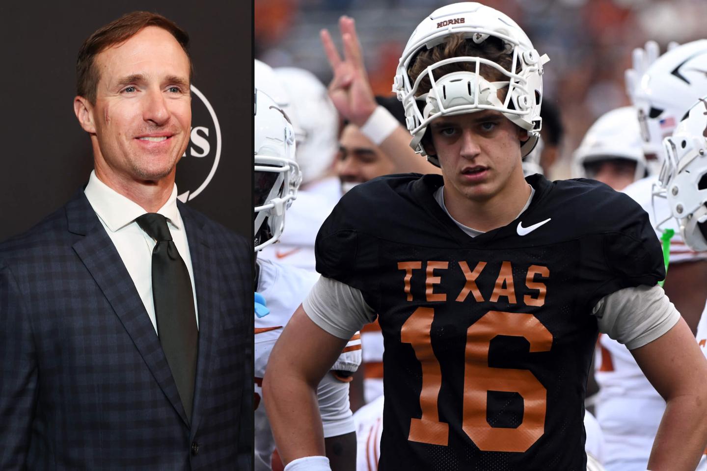 Texas Dominates; Brees Advises Arch Manning