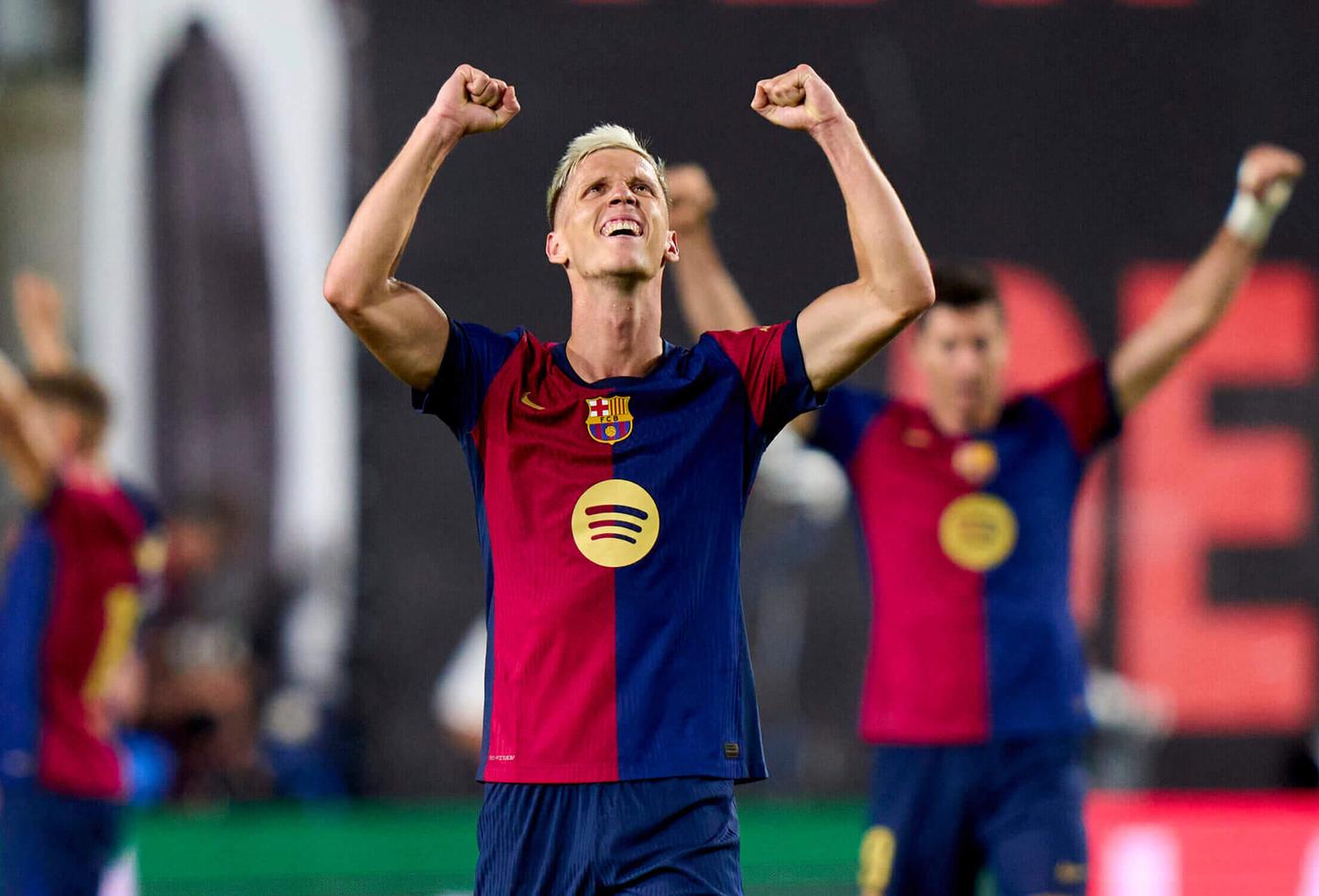 Dani Olmo Scores on Barcelona Debut