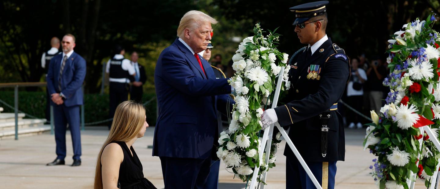 Gold Star Families Criticize Harris over Trump Visit