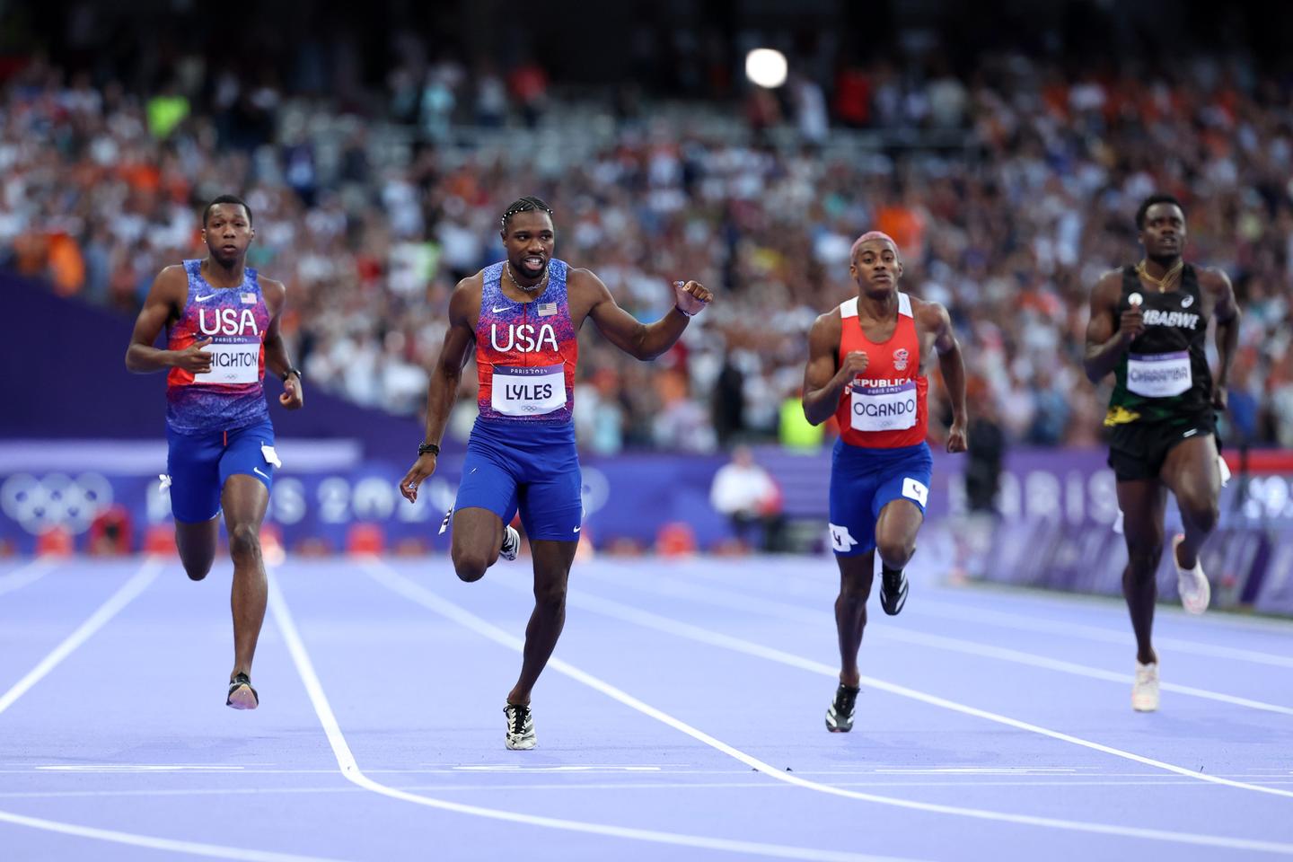 Noah Lyles Wins Bronze in 200m at Olympics