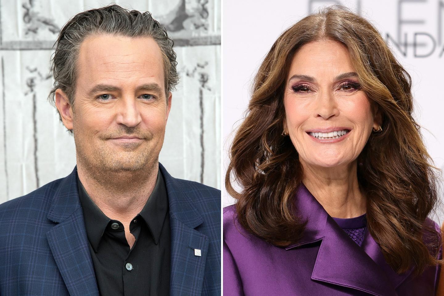 Teri Hatcher Discusses Connection with Matthew Perry