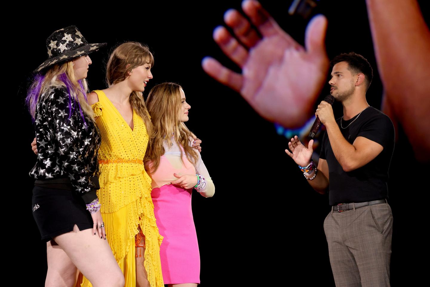 Taylor Lautner Supports Taylor Swift at Wembley