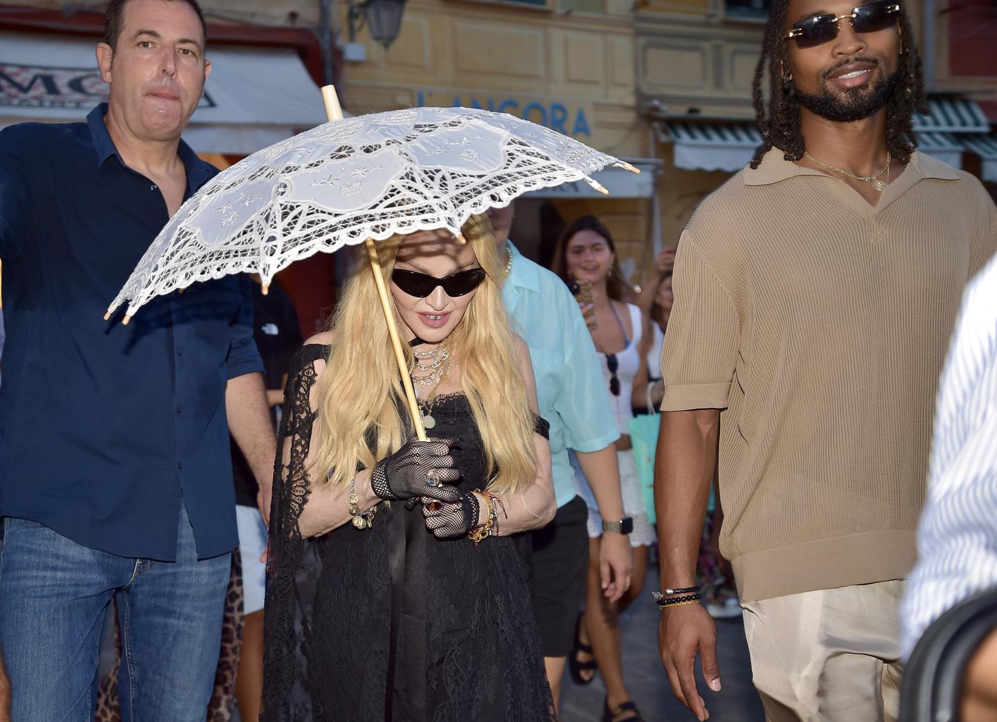 Madonna Celebrates 66th Birthday in Italy