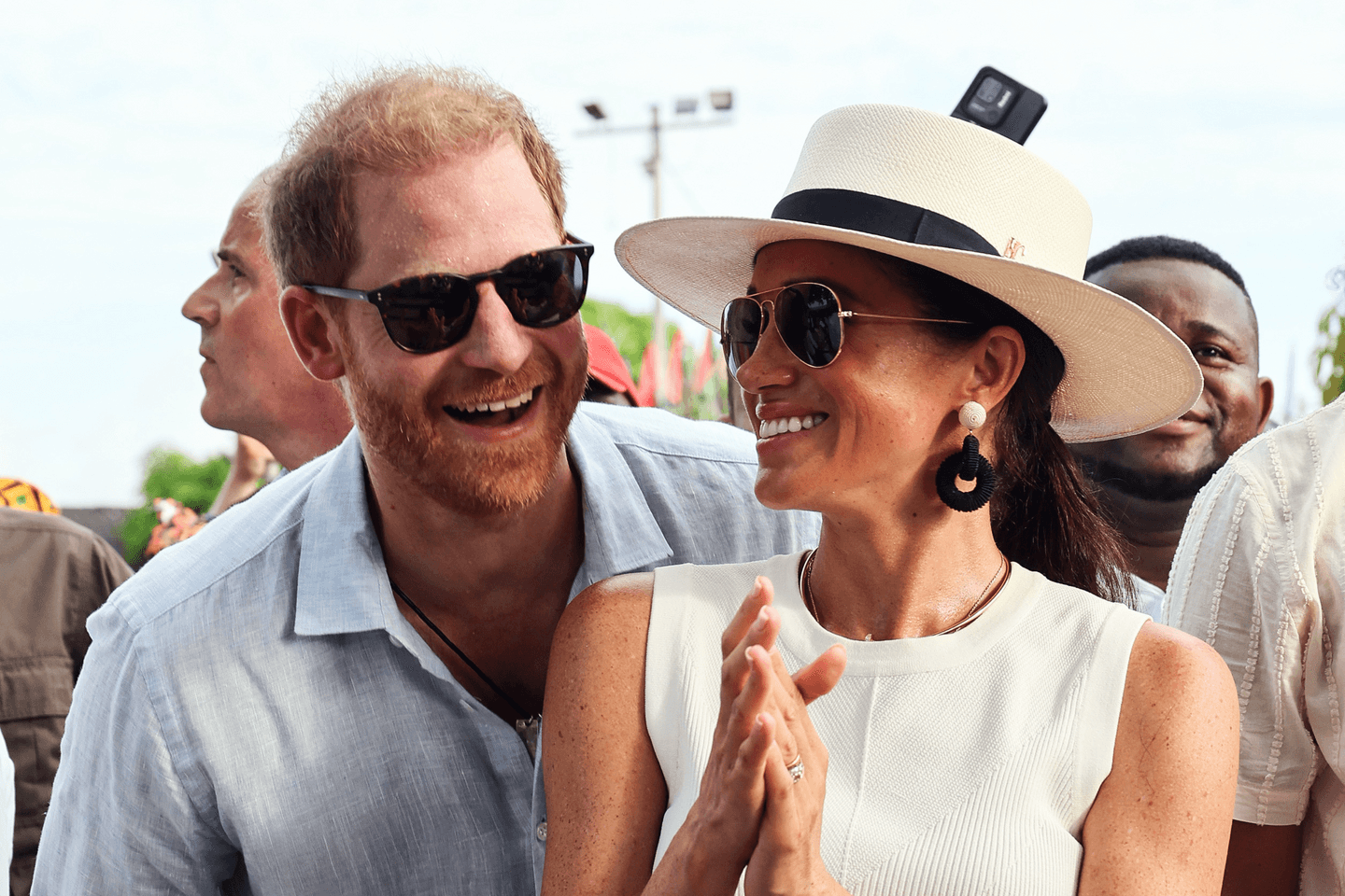 Prince Harry and Meghan Markle Visit Colombia