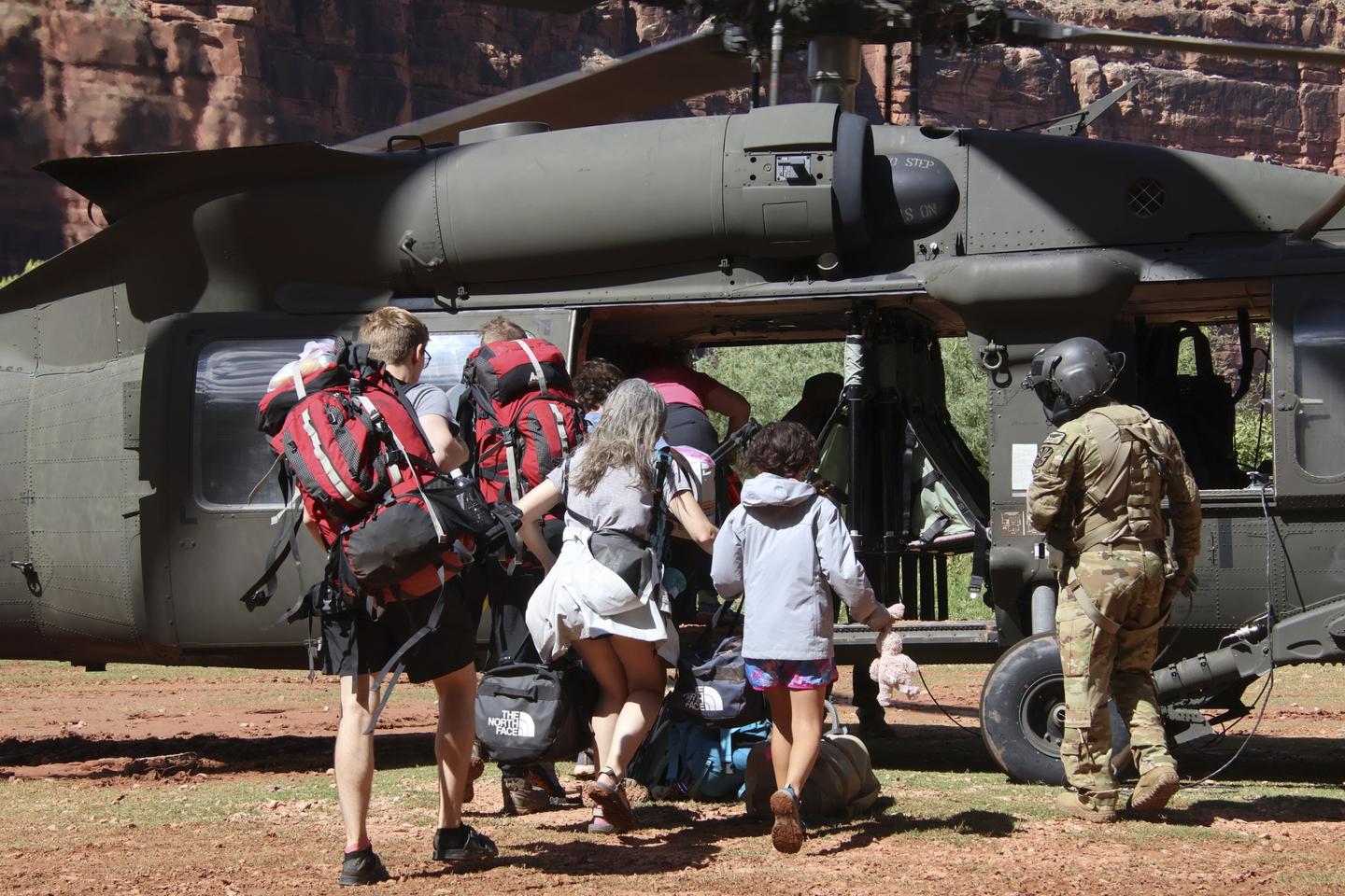 National Guard Rescues Tourists from Arizona Flooding