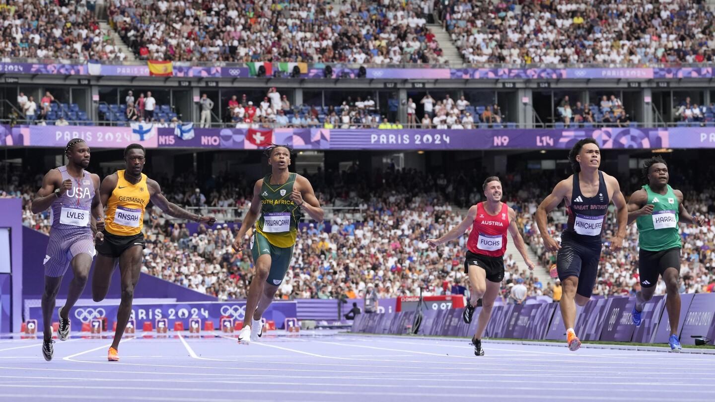 Noah Lyles Wins Historic 100m Olympic Gold