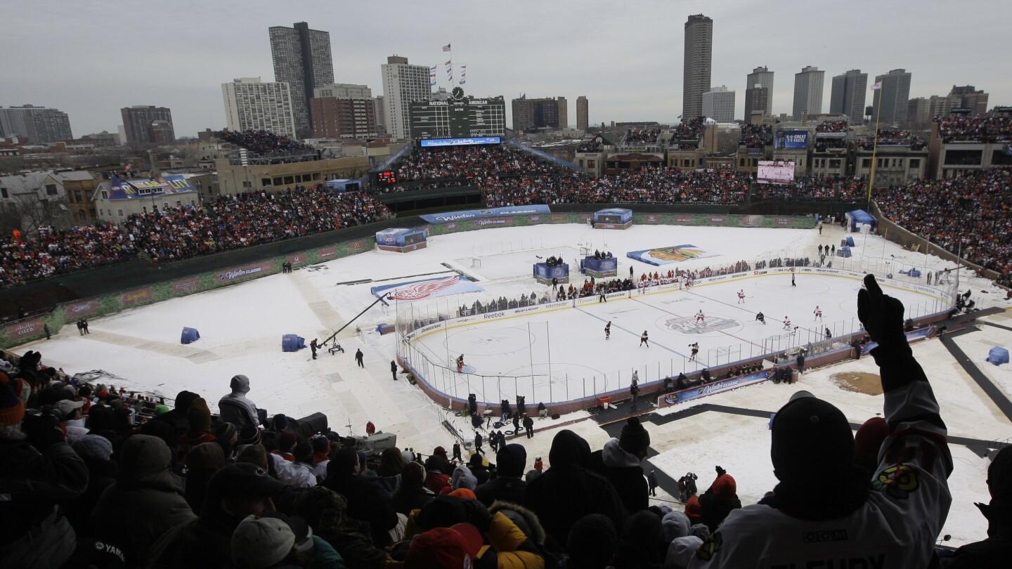 Big Ten Hockey Series at Wrigley Field in 2025