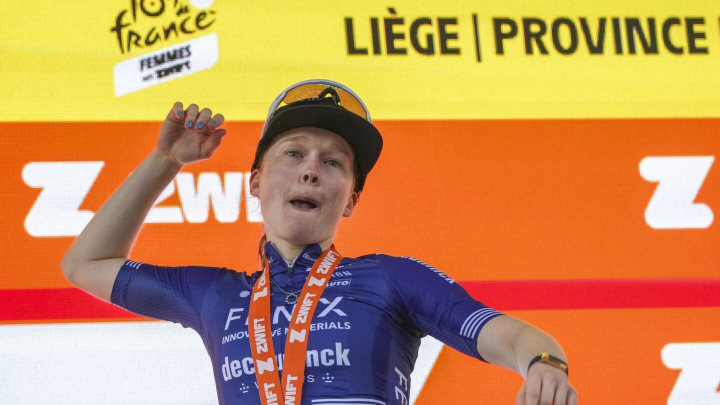 Puck Pieterse Wins Fourth Stage of Tour de France Femmes