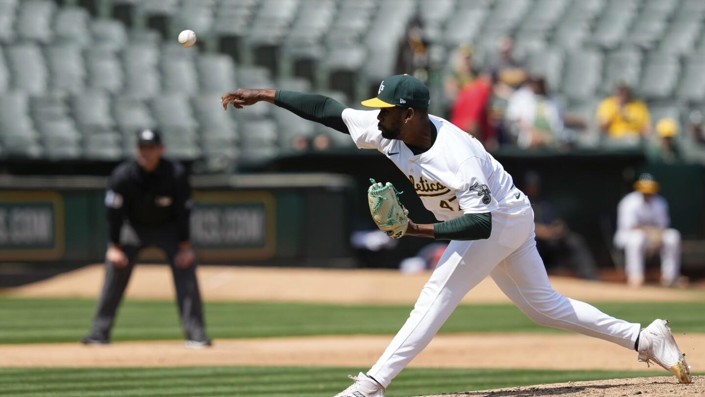 Athletics' Bido Leads Team to Victory Over Rays