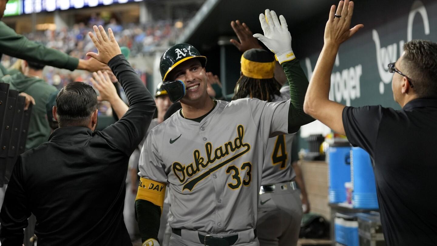 Athletics Beat Rangers, Mark First Winning Months