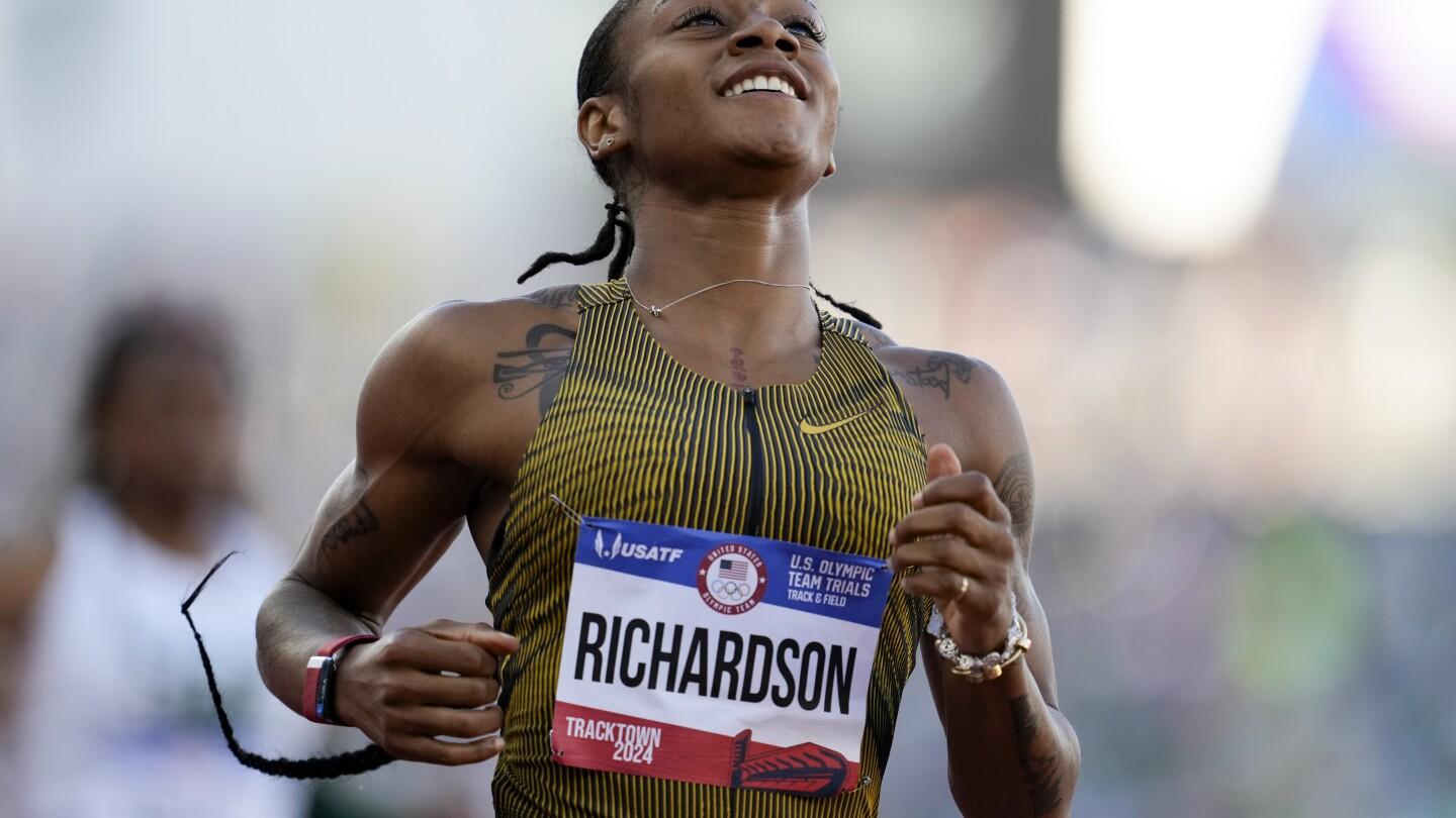 US track team in Paris