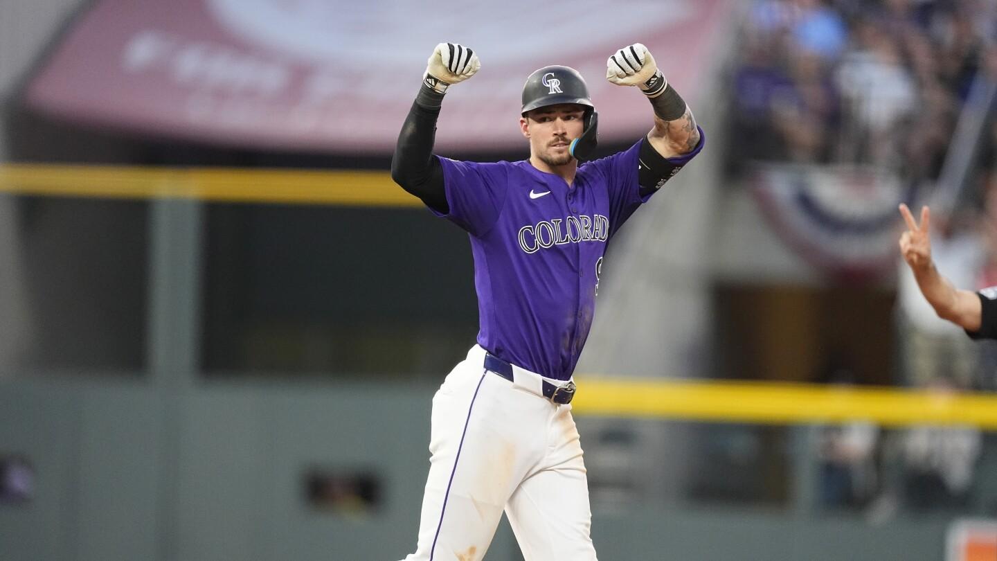 Rockies Win 4-3 Against Brewers, Cave Hits First Season Homer