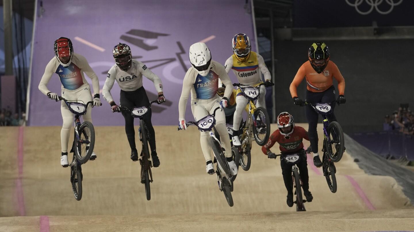 France Sweeps Men's BMX at Paris Olympics