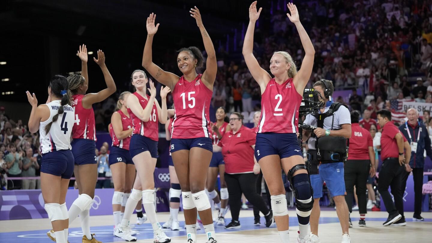 Poland vs USA volleyball