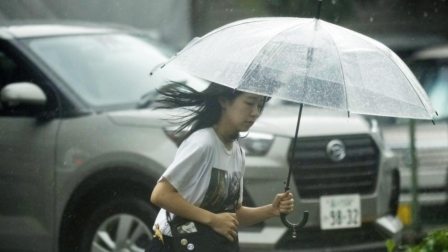 Typhoon Shanshan Causes Damage in Miyazaki