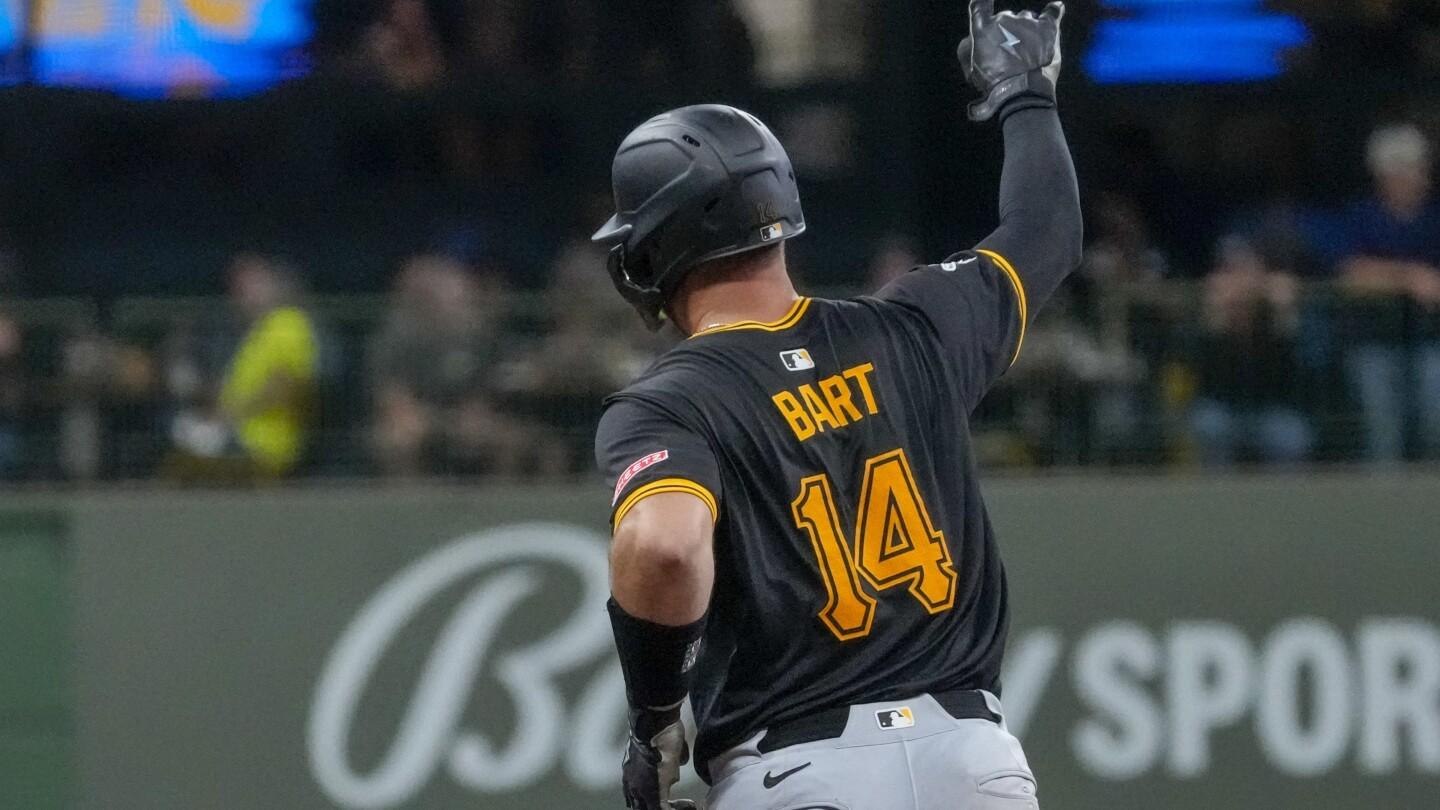 Pirates Defeat Brewers 12-2 with Five Homers