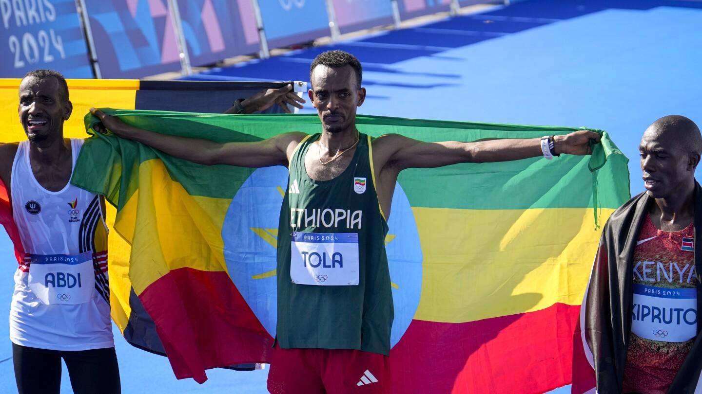 Tamirat Tola Wins Marathon Gold in Paris