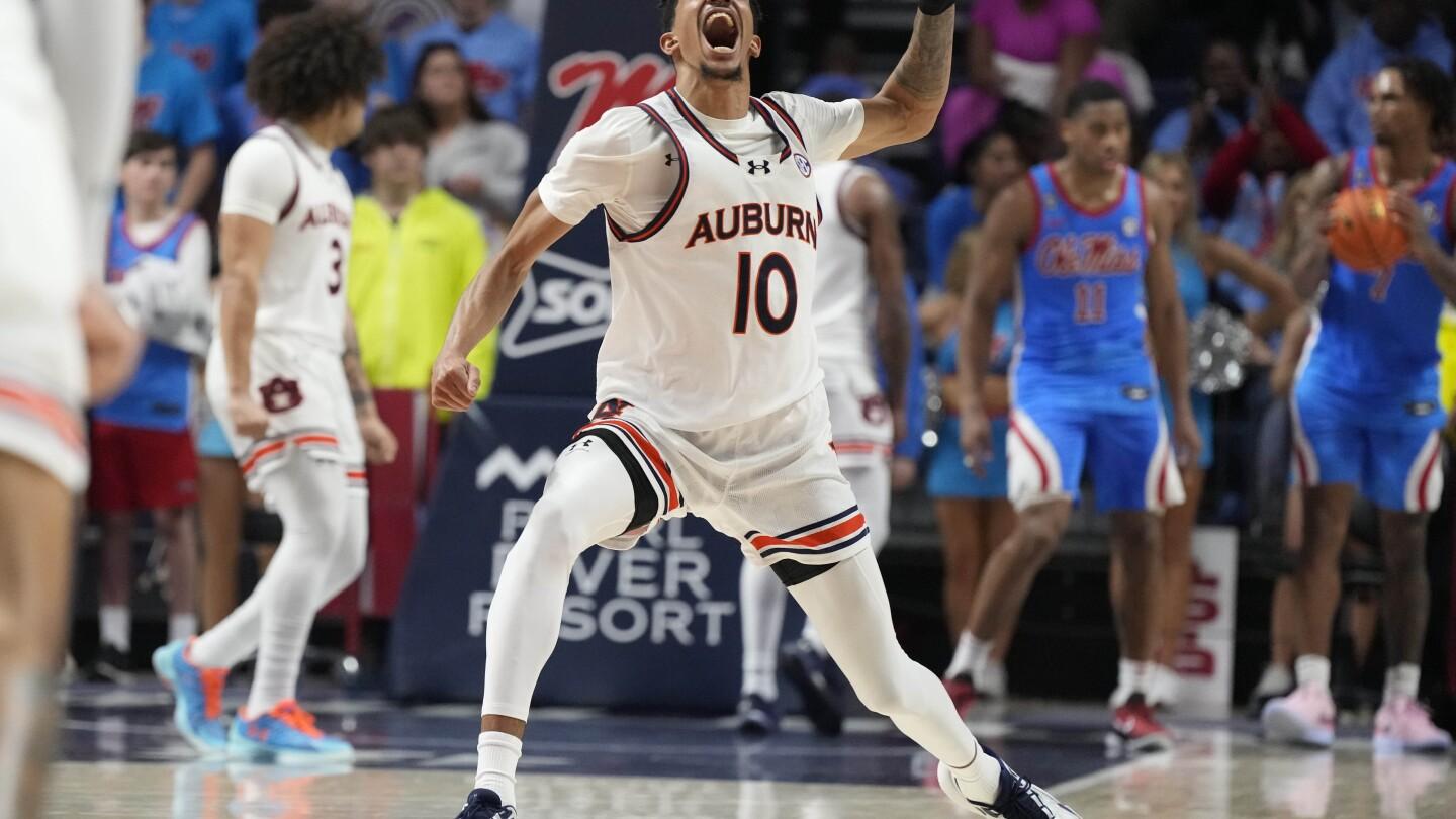 Auburn Overcomes Halftime Deficit to Beat Ole Miss