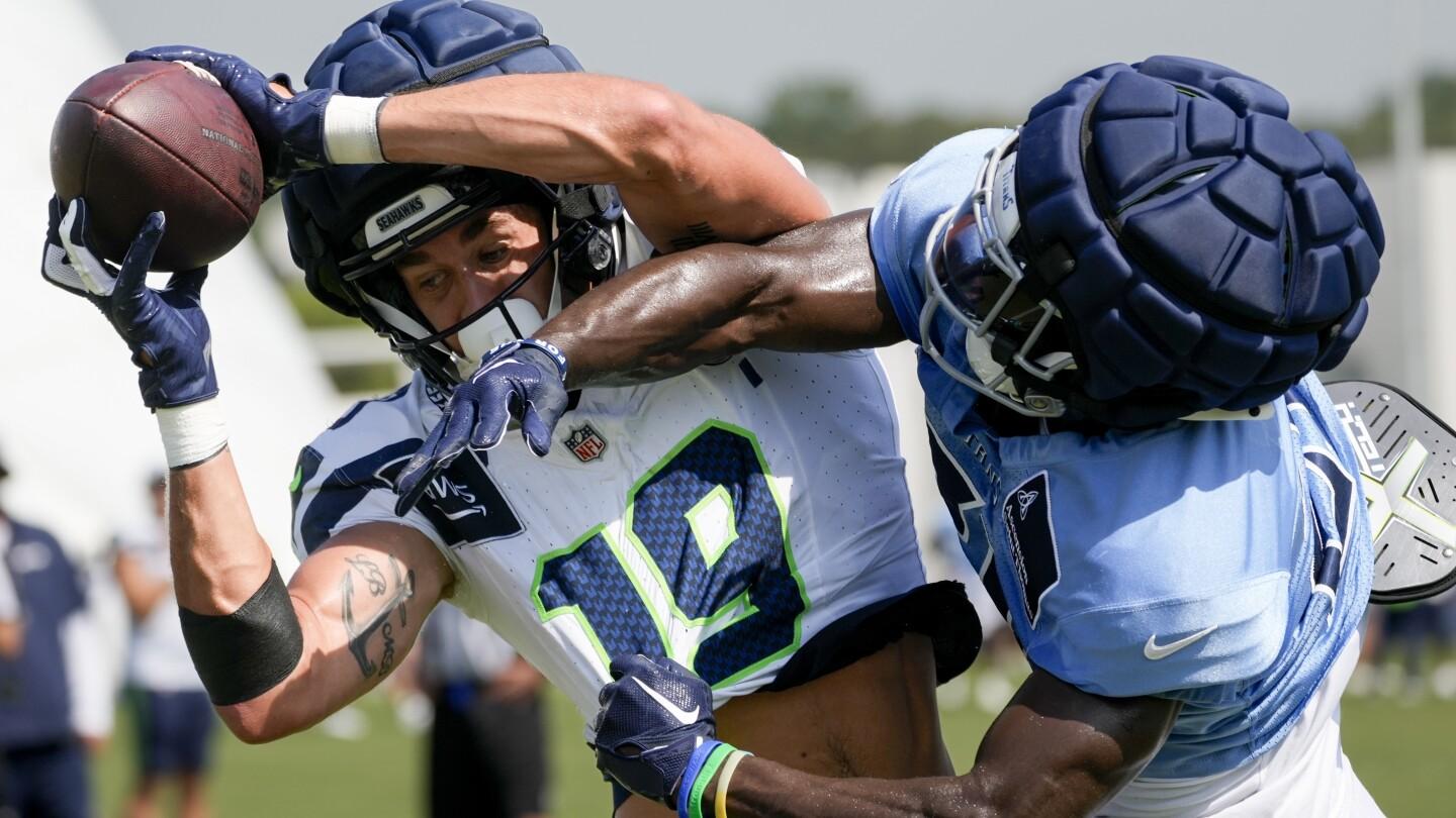 Seahawks, Titans Joint Practice Highlights Key Plays