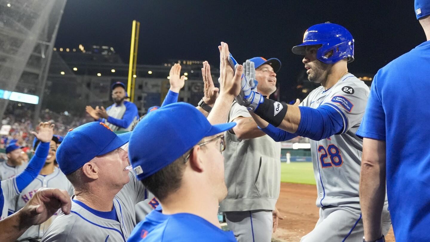 Mets Rally Past Nationals 9-7 in 10th Inning