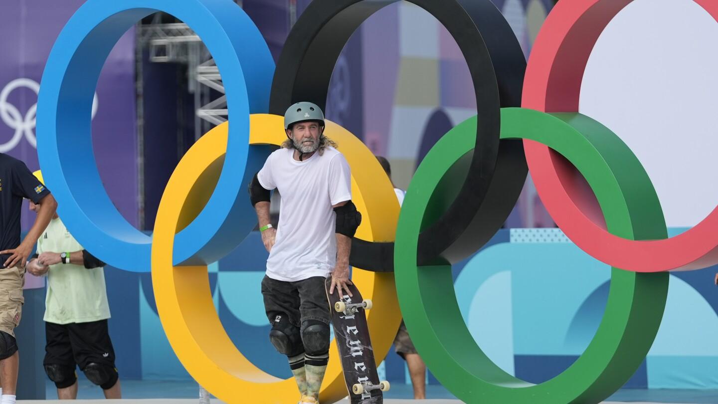 Chinese skateboarder in Olympics