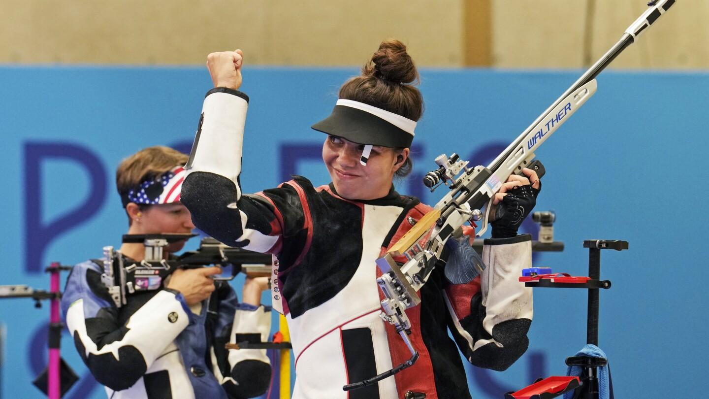 Chiara Leone Wins Gold in Paris Shooting Event