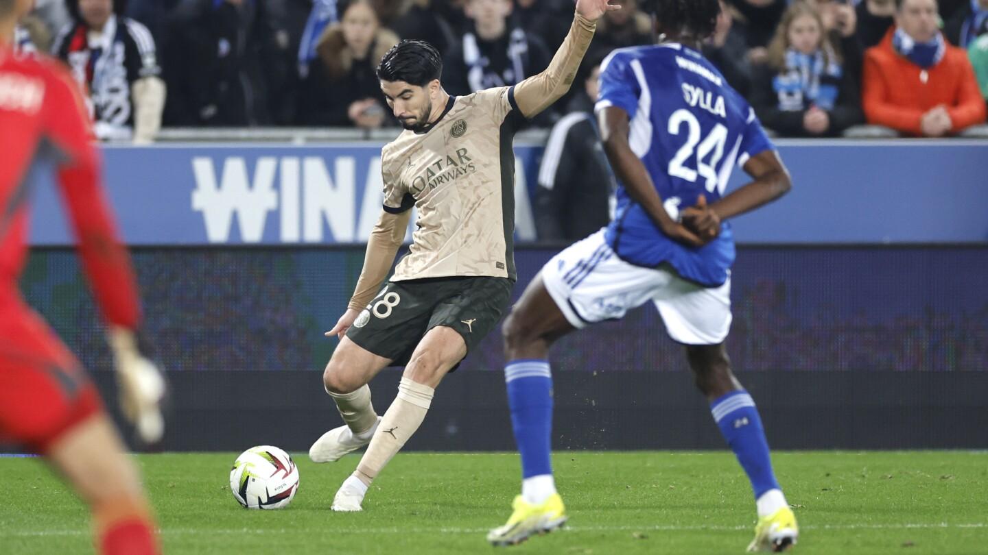 Paris Saint-Germain Defeats Strasbourg 2-1 in Ligue 1 Match