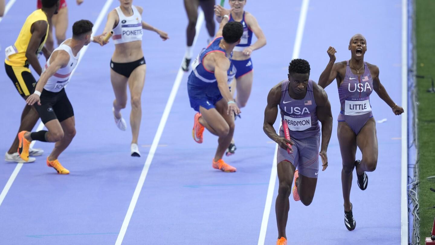 U.S. Relays Shine and Stumble at Paris 2024